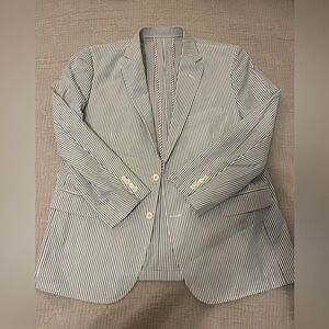 Brooks Brothers Seer Sucker Blazer 48R